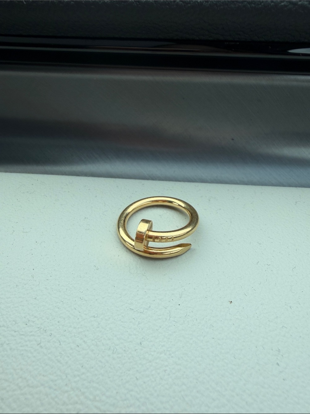 Cartier Gold Nail Ring